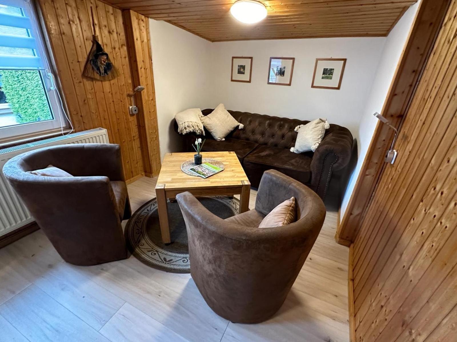 Christels Ferienwohnung 1 In Thale Mit Sonnenterrasse Und Grill 外观 照片