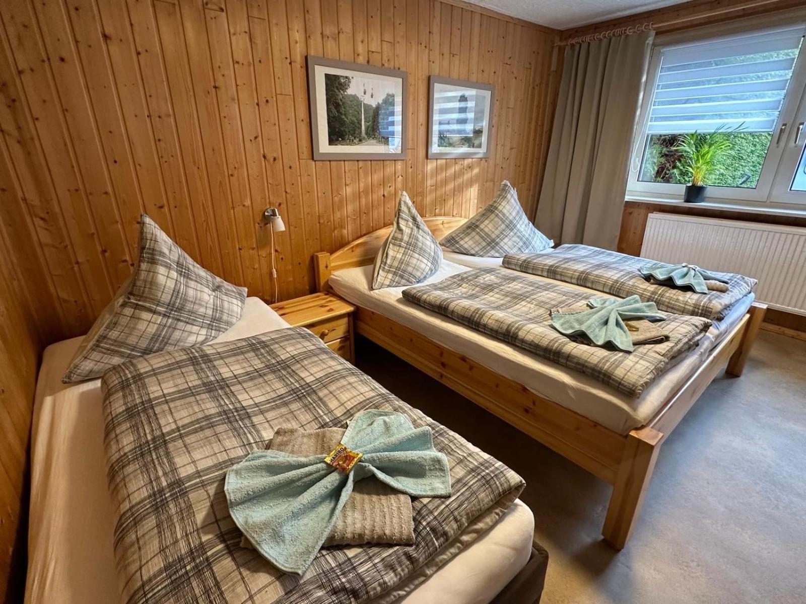 Christels Ferienwohnung 1 In Thale Mit Sonnenterrasse Und Grill 外观 照片