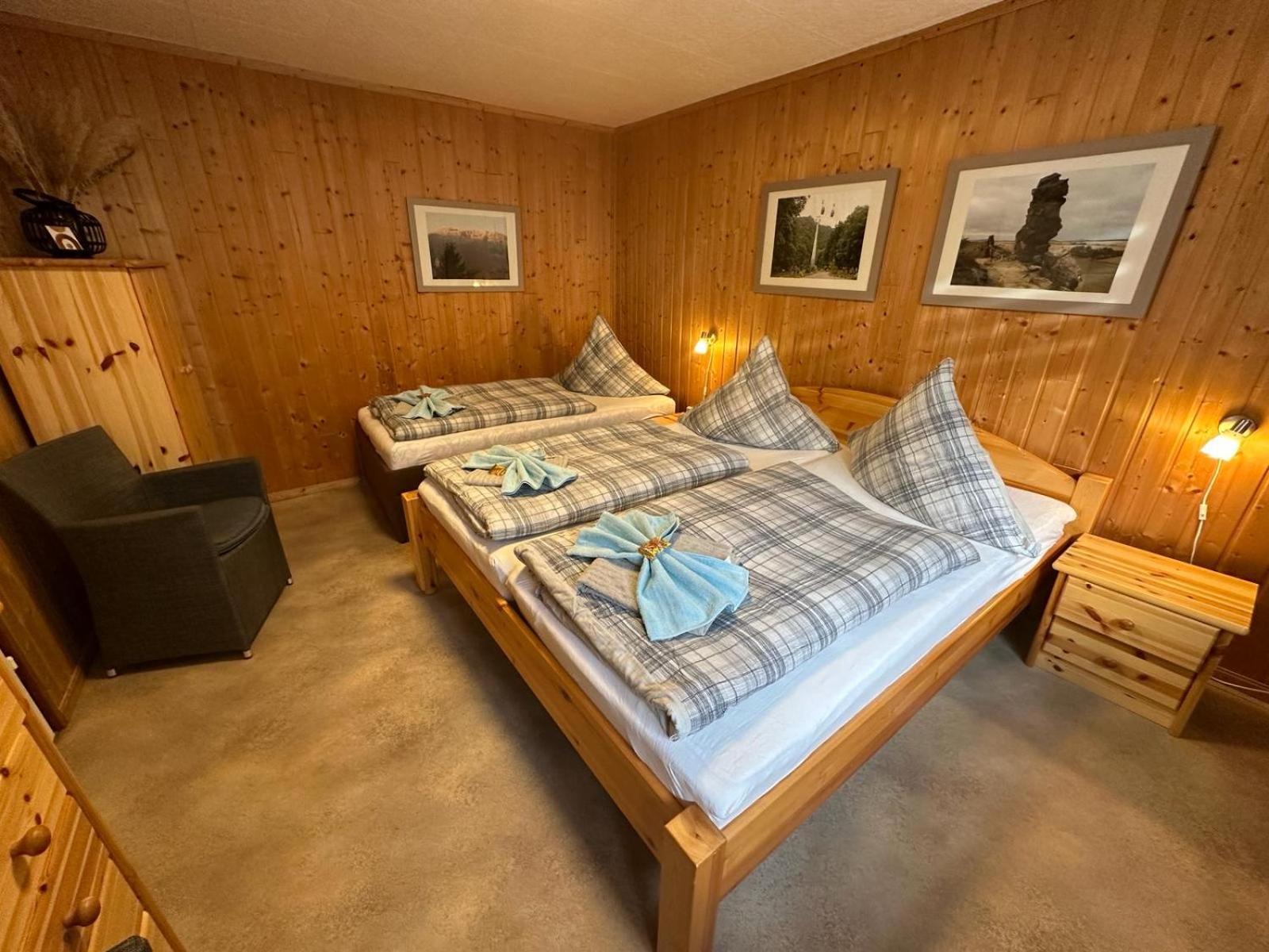 Christels Ferienwohnung 1 In Thale Mit Sonnenterrasse Und Grill 外观 照片