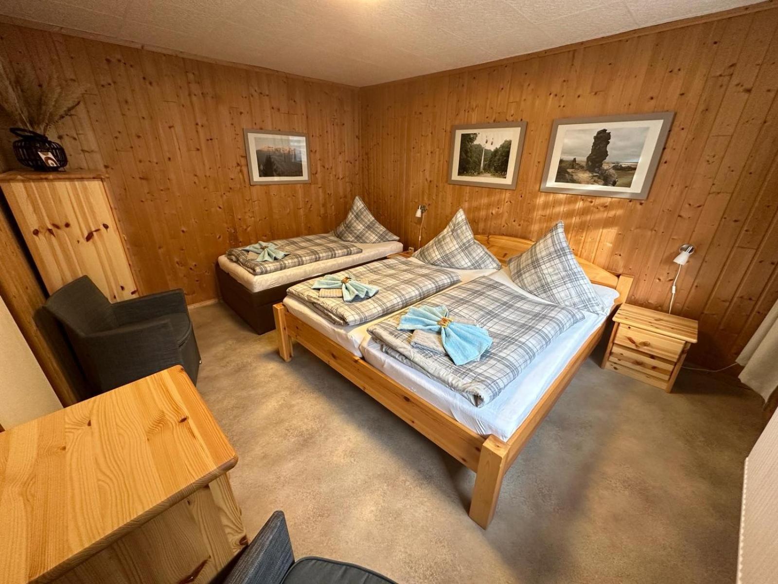 Christels Ferienwohnung 1 In Thale Mit Sonnenterrasse Und Grill 外观 照片